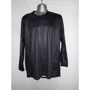 Noru Men's JMX Air Long Sleeve Motocross Jersey Black Large